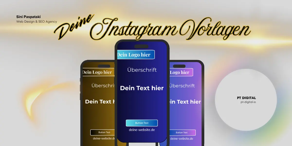 Instagram Post Vorlagen Paket – 50 Canva Vorlagen