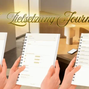 76-seitiges Zielsetzung und Planungs Journal als druckbares PDF in DIN A4 – Zielverfolgung, Reflexion und Erfolgsplanung – PT Digital